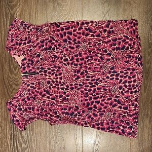 ❤️ LILLY PULITZER GIGI GIRAFFE LIGHTWEIGHT COTTON TOP, XS